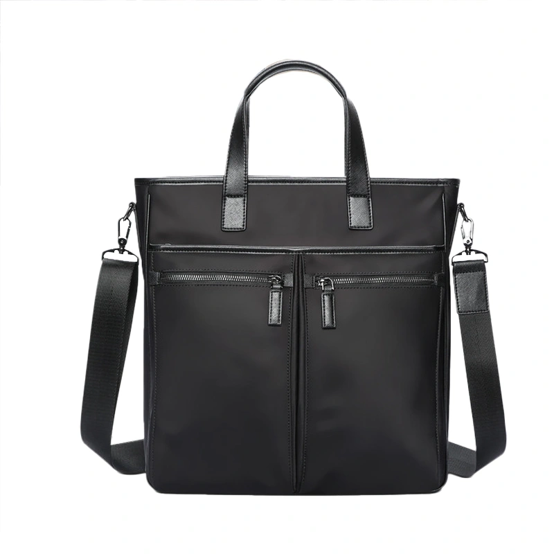 Men's large capacity single shoulder crossbody bag computer briefcase
